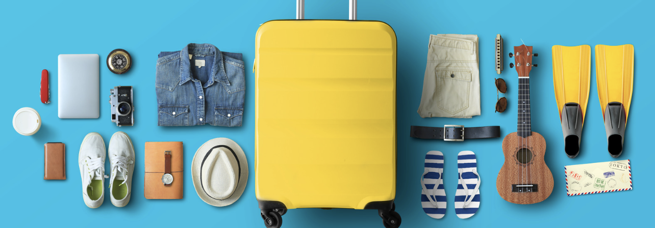 Travel essentials banner